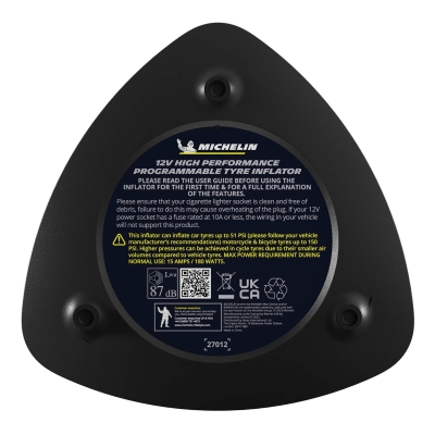 Michelin 12V High Performance Programmable Rapid Tyre Inflator - Image 6