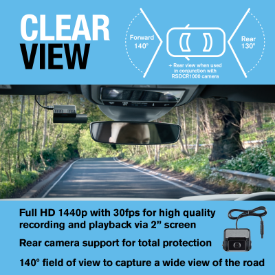 Ring RSDC4000 Smart HD1440p Slim Dash Cam - Image 7